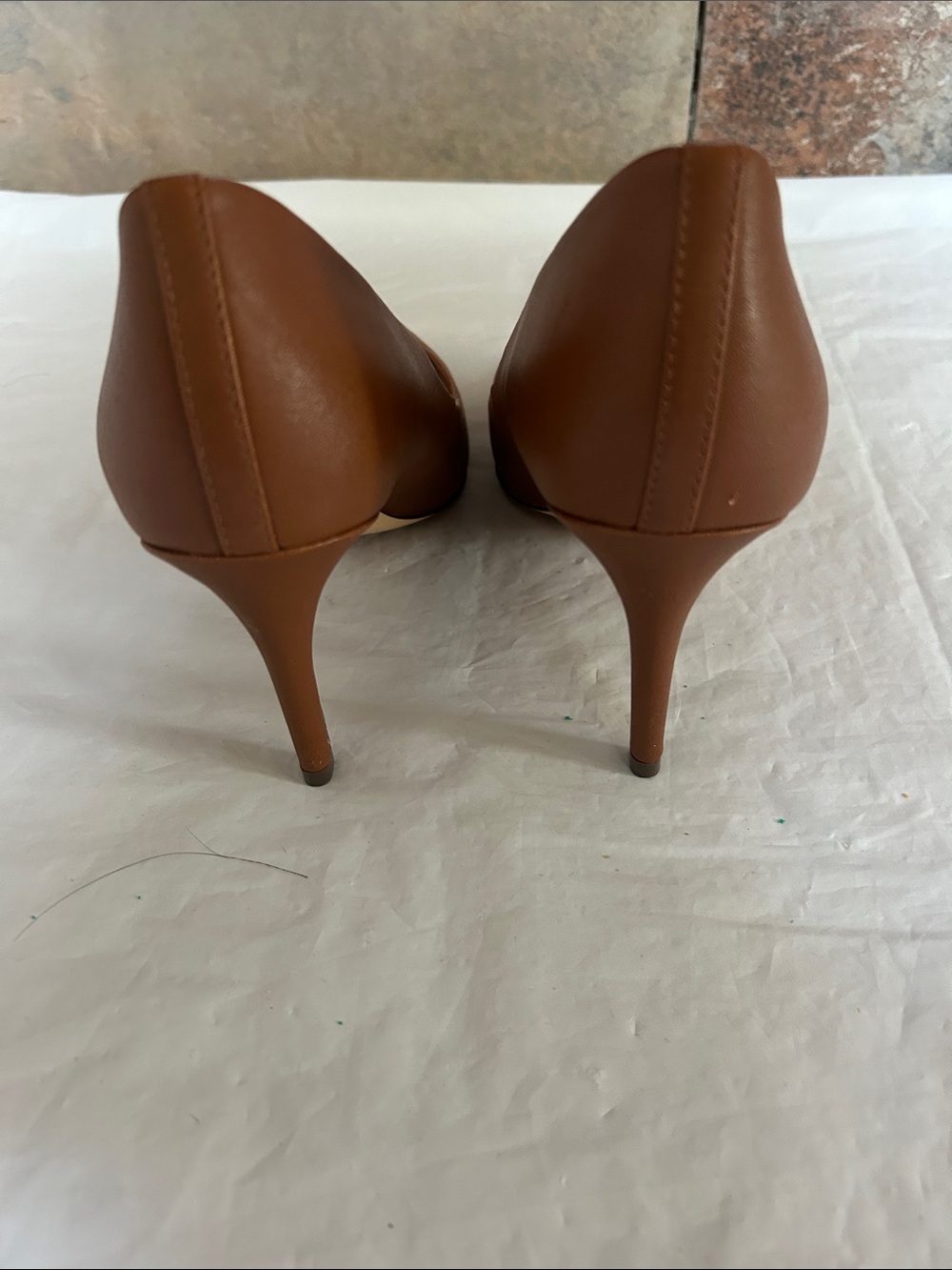 14th & Union Tan Pointed-Toe Pumps - Picture 3 of 8